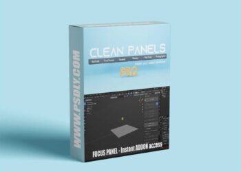 Clean Panels Pro v5.1.0 for Blender
