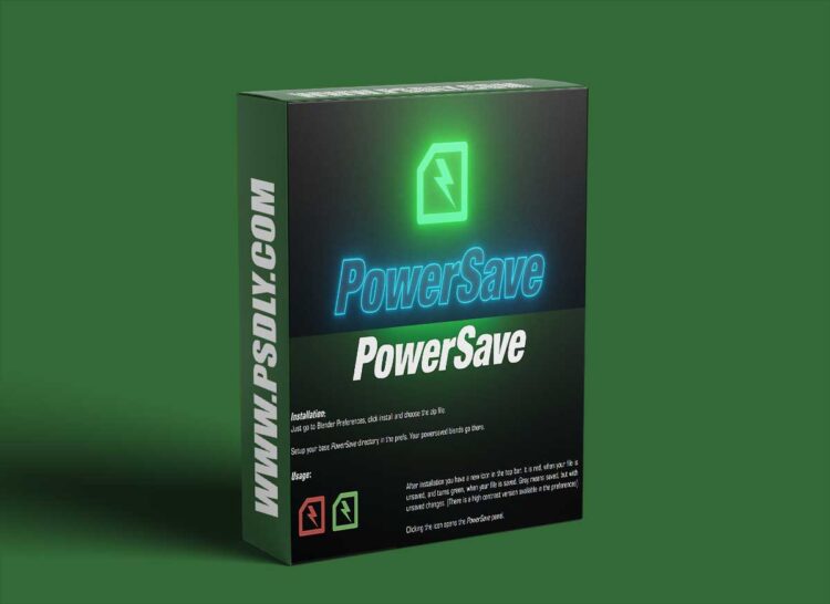 PowerSave v0.5.1 for Blender 1 PowerSave v0.4.7 for Blender