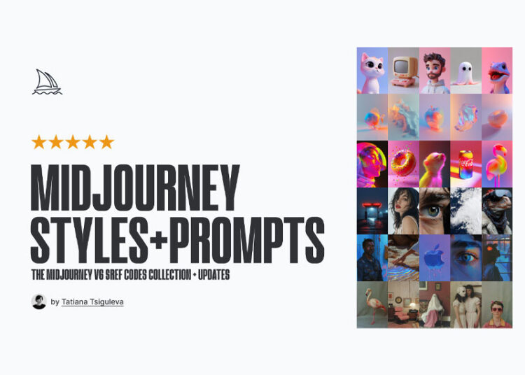 Tatiana Tsiguleva – The Midjourney Styles and Prompts Collection 1 Tatiana Tsiguleva – The Midjourney Styles and Prompts Collection