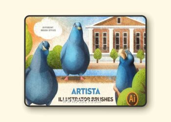 Artista Brushes for Illustrator MJMLRAD