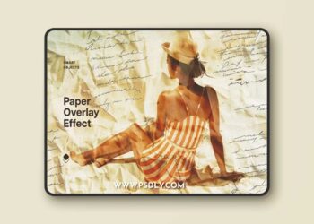 Crumpled Paper Overlay