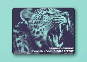 Spinning-Grunge-Circle-Effect