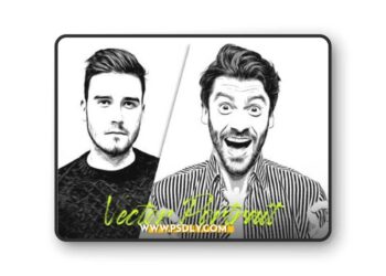 Vector Portrait Photo Effect