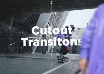 Videohive Cutout Transitions 54453440