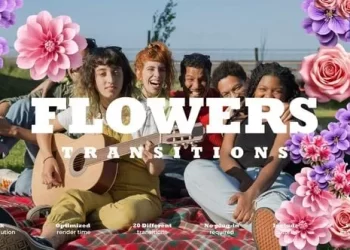 Videohive Flowers Transitions 54462089