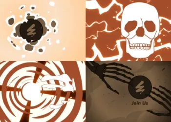 Videohive Scull And Bones Logo for After Effects 54522723