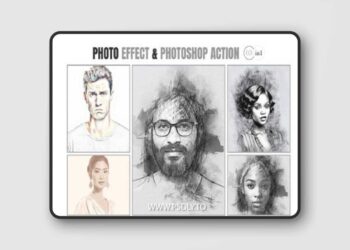 Digital Sketch Photo Effect & Action