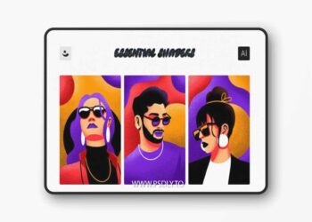 Essential Shading Illustrator Brushes