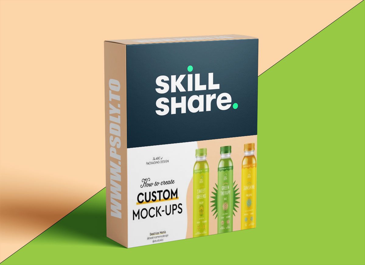How To Create Packaging Design Custom Mock-Ups In Photoshop
