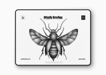 Photoshop Stipple Brushes KZRKFL8