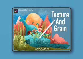Texture and Grain Procreate Brushes G2AZDAY