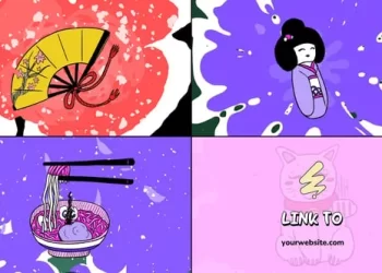 Videohive Japanese Morphing Logo for After Effects 54956664