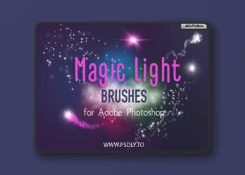Creativemarket - Magic Light Brushes Photoshop 105935877
