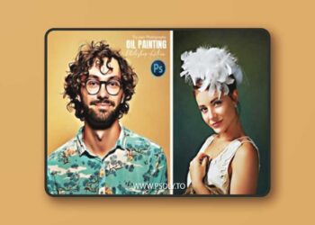 Oil Paint Photoshop Action