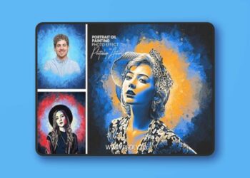 Portrait Oil Painting Photo Effec