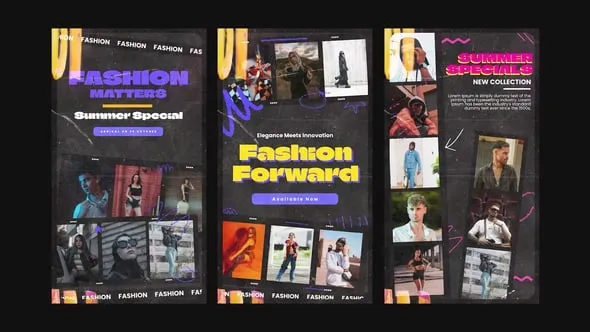 Videohive Fashion Film Strip Story 55499868 1 Videohive Fashion Film Strip Story 55499868