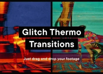 Videohive Glitch Thermo Transitions 55547016