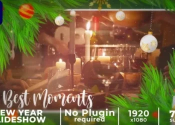 Videohive Merry Christmas Slideshow 55453400