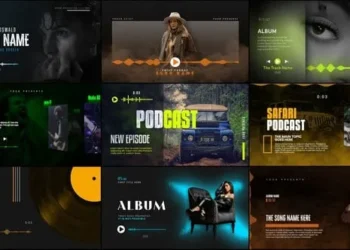 Videohive Podcast & Album Cover 55465472
