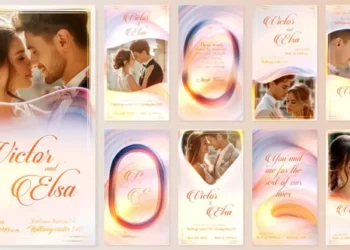 Videohive Wedding Invitation Instagram Reels Stories 55271192