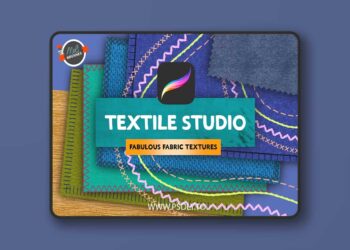 Fabric and stitches Procreate brushes 36Y2QZD