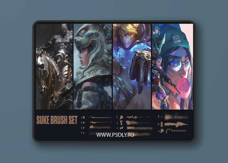 Gumroad - Su Ke Brushset 2023 1 Gumroad - Su Ke Brushset 2023