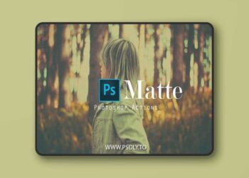 Matte Actions for Photoshop