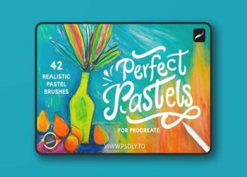 Perfect Pastels - 42 Realistic Pastel Brushes for Procreate