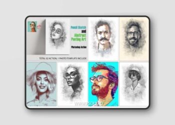 Photoshop Photo Art Action