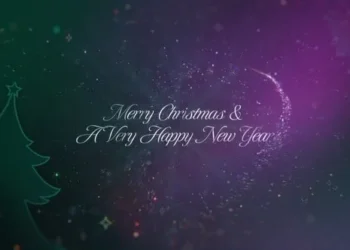 Videohive Elegant Christmas Message 55666202