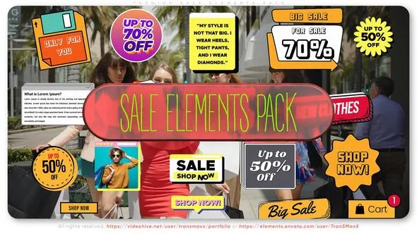 Videohive Fashion Sale - Elements PACK 55879959 1 Videohive Fashion Sale - Elements PACK 55879959