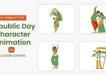 Videohive Republic Day Character Illustration 55899984