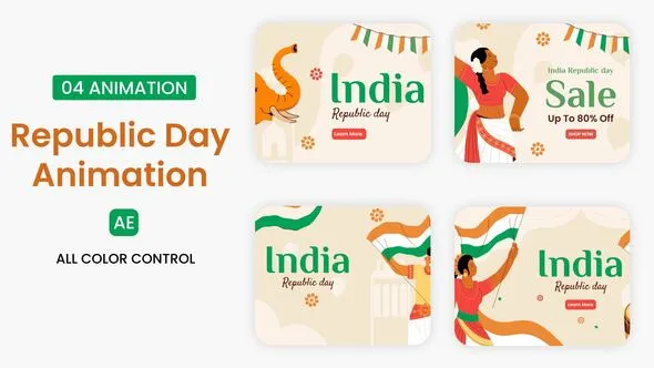 Videohive Republic Day illustration scene 55835069 1 Videohive Republic Day illustration scene 55835069