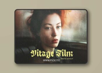 Vintage Film Effect for Photoshop