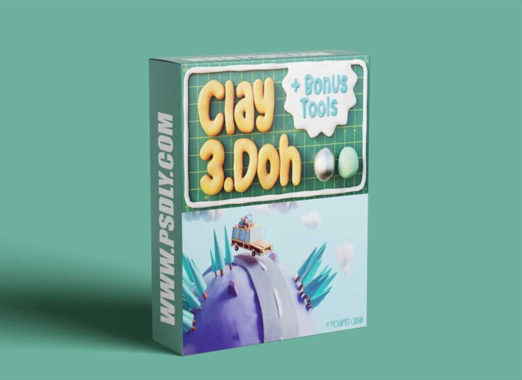 BlenderMarket - Clay Doh - Tools & Shaders v4.0.1 1 BlenderMarket - Clay Doh - Tools & Shaders v4