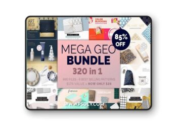 Mega Geometric Patterns Bundle 2050400