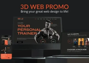 Videohive 3D Web Promo 54451014