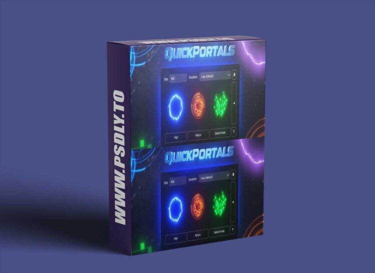 Aescripts - QuickPortals v1.1 1 Aescripts - QuickPortals v1.0.0