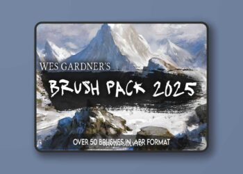 Artstation - Wes Gardner's Brush Pack 2025