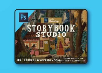 CreativeMarket - Storybook studio Photoshop - 5003937