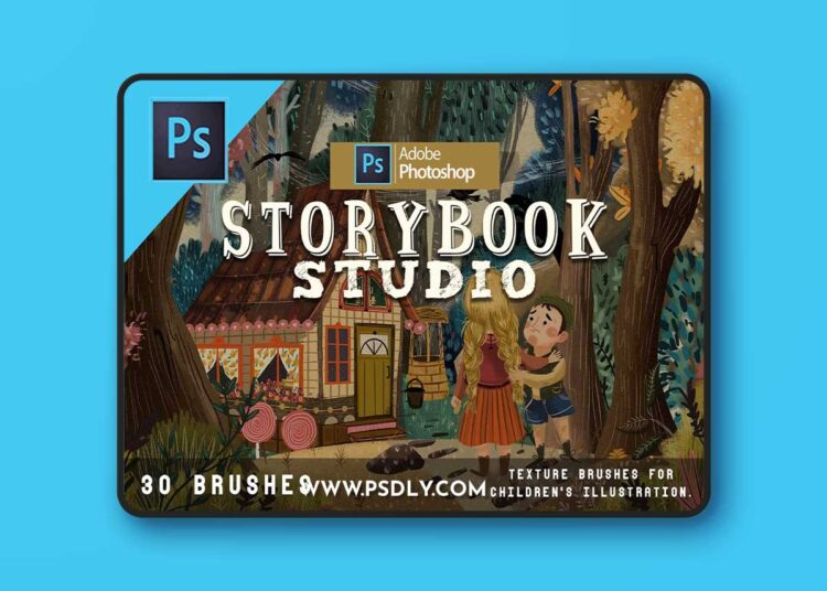 CreativeMarket - Storybook studio Photoshop - 5003937 1 CreativeMarket - Storybook studio Photoshop - 5003937