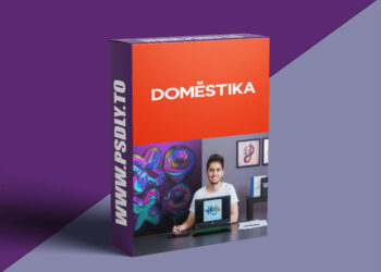 Domestika - 3D Font Design with a Metallic Finish
