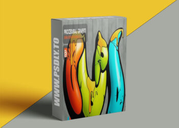 Procedural Graffiti in Houdini and COPS