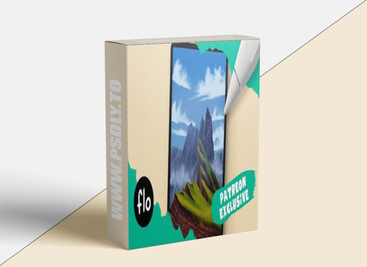 Artwithflo - Procreate Tutorial Mountain Landscape 1 Procreate Tutorial Mountain Landscape