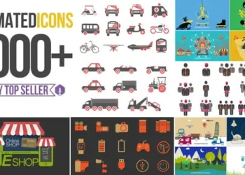 Videohive - Animated Icons 1000+ - 8922626