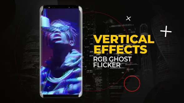 Videohive - Vertical RGB Ghost Flicker | After Effects - 56993530 1 Videohive - Vertical RGB Ghost Flicker | After Effects - 56993530