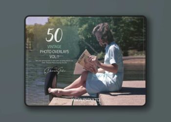 Artstation - 50 Vintage Photo Overlays - Vol. 1