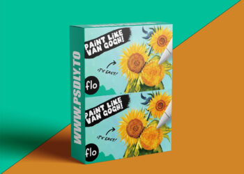 Artwithflo - Procreate Tutorial Van Gogh Sunflowers