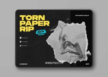 FLYERWRK - Torn Paper Rip