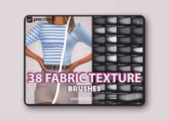 Fabric Texture Brushes for Procreate